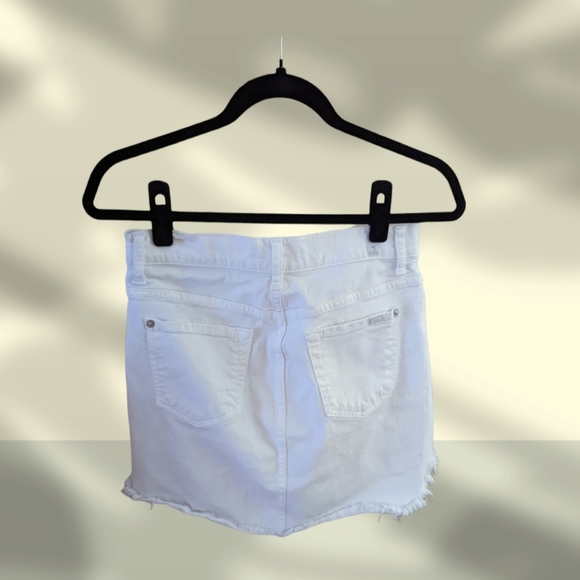7 For All Mankind Denim Skirt - Picture 2 of 3